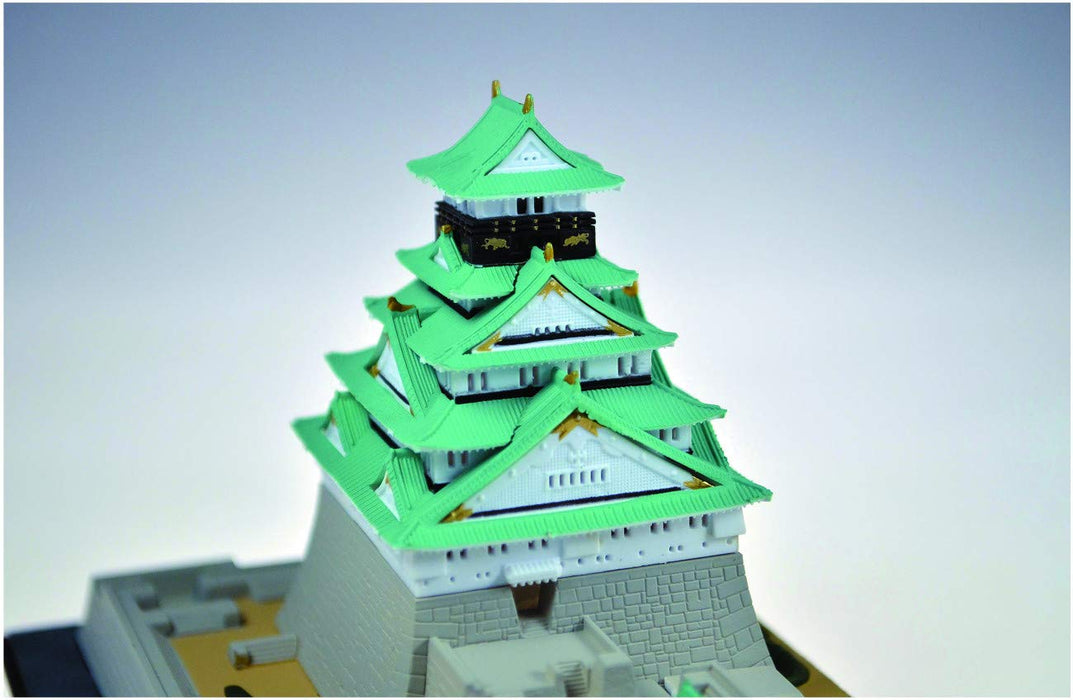DOYUSHA Easy Model Osaka Castle Plastikmodell im Maßstab 1:900