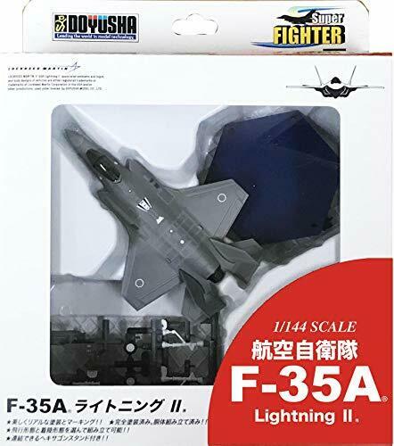 Doyusha Macsf-3-2500 Super Fighter F-35a Lightning Ii Modèle fini à l'échelle 1/144