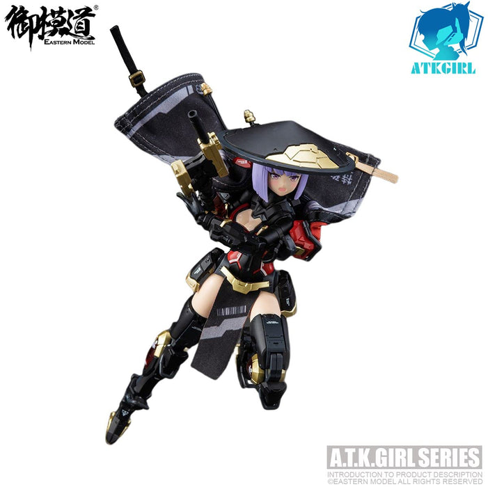 Doyusha Mimido (Eastern Model) Atk Girl Kinei Jw021 (Normal Edition) 1/12 Scale Height Approx. 16Cm Color Coded Plastic Model Multicolor Molding