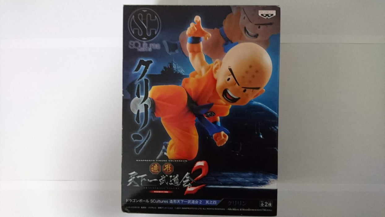 Banpresto Japan Dragon Ball Scultures Big Zoukei Tenkaichi Budokai 2 Part 4 Krillin Prize