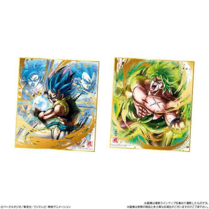 BANDAI CANDY Dragon Ball Shikishi Art Ver.9 Boîte de 10 Bonbons Jouet