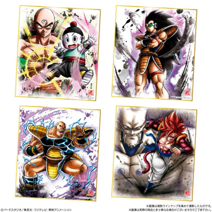BANDAI CANDY Dragon Ball Shikishi Art Ver.9 Boîte de 10 Bonbons Jouet