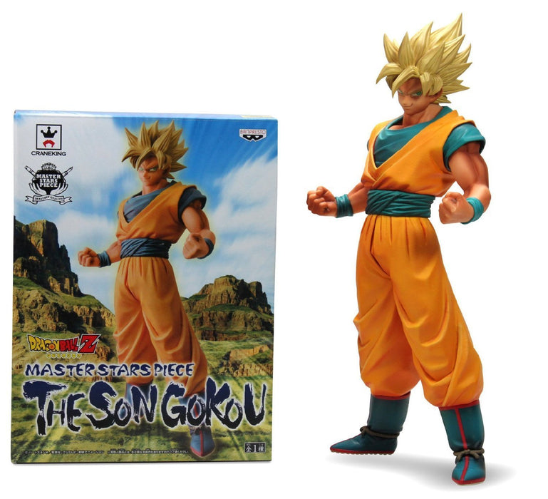 Banpresto Dragon Ball Z Master Stars Piece Son Goku Figure Japan Anime Prize