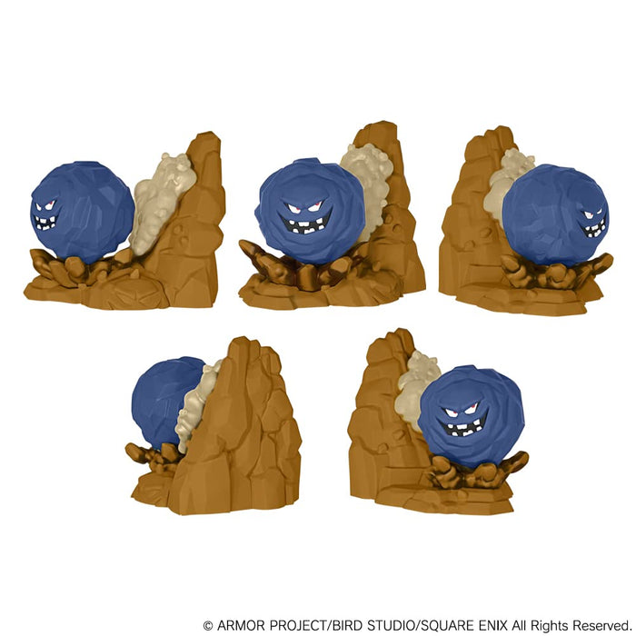 SQUARE ENIX Dragon Quest 3D Monster Picture Book Trading Figure Slime Appeared! Ver. 6Pcs Box