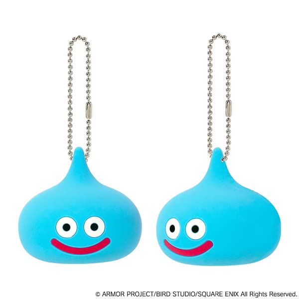 Dragon Quest 3D Silicone Monster Keychain 1Box = 12 Pieces All 6 Types