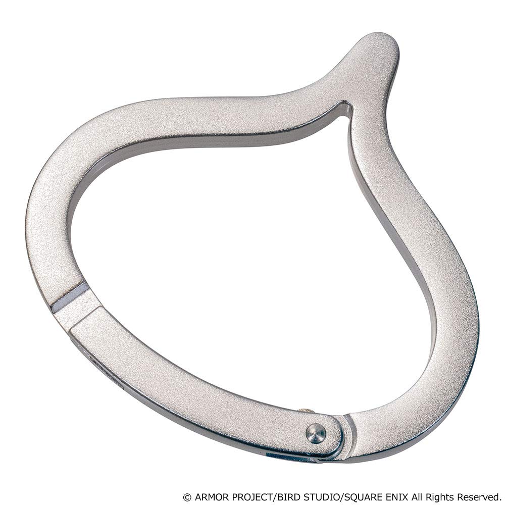 Square Enix Dragon Quest Smile Slime Carabiner Metal Slime Japanese Metal Carabiners- Japan Figure Store - #1 Bring To You The Best Japanese Goods