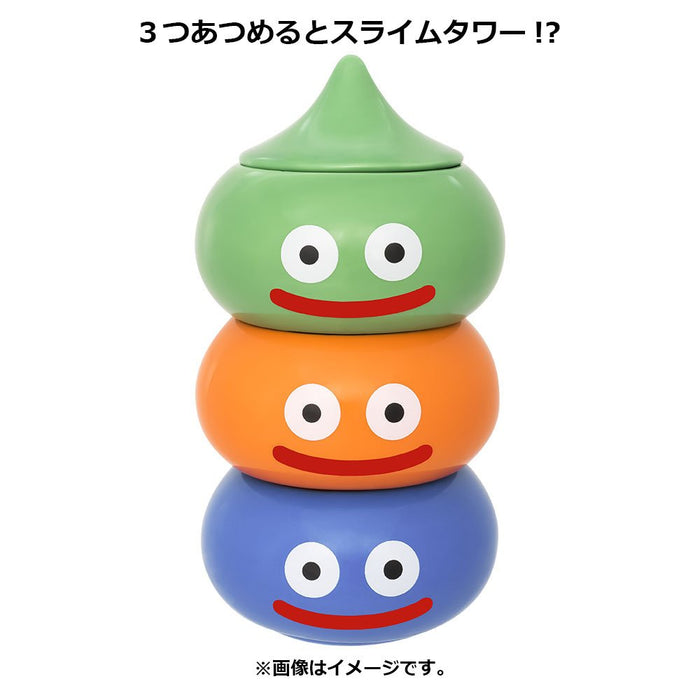 Square Enix Dragon Quest Smile Slime Petit bol avec couvercle Lime Slime Petits bols japonais