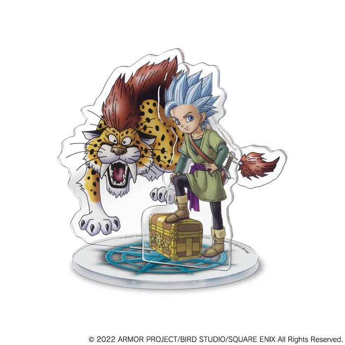 Dragon Quest Treasures Blue Eyes And The Sky Compass Acrylic Stand Camus