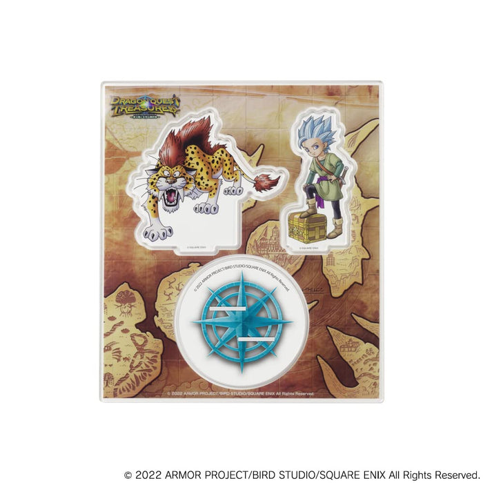 Dragon Quest Treasures Blaue Augen und der Himmelskompass Acrylständer Camus