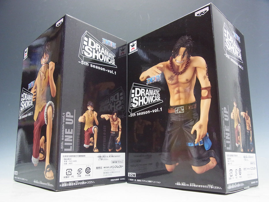 Banpresto Japan One Piece Vol.1 Figure Set -Dramatic Showcase 5Th Season-