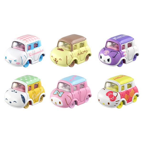Dream Tomica Sanrio Characters Collection 3 Japan 6Pcs