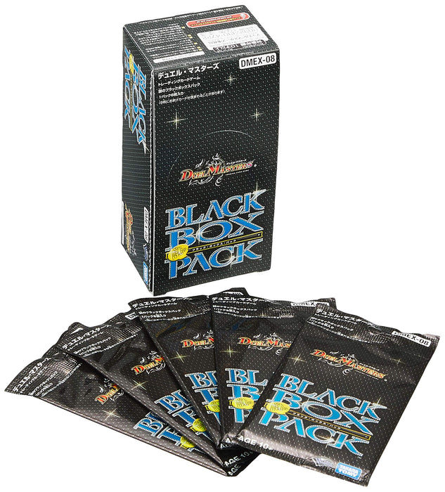 Takara Tomy Duel Masters Tcg Dmex-08 Mysterious Black Box Pack Dp-Box Japanese Collectible Cards