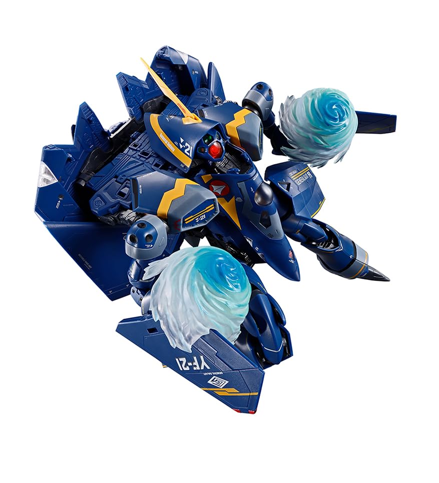 Bandai Spirits Dx Chogokin Macross Plus YF-21 Movable Figure 280mm Diecast & Painted PVC- Japan Figure Store - #1 Bring To You The Best Japanese Goods