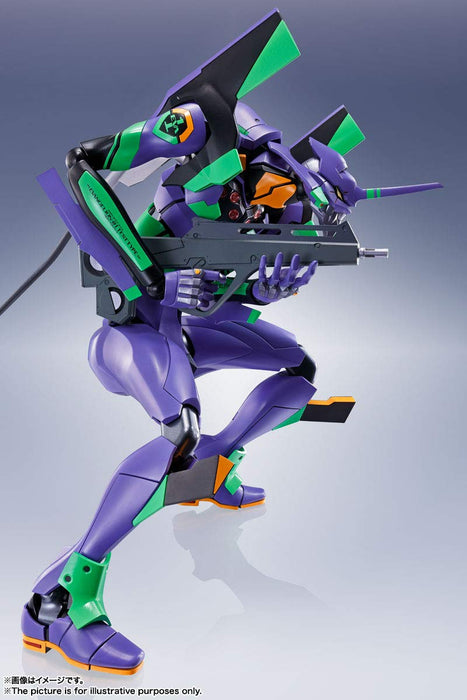 Dynaction Arme de combat décisive humanoïde à usage général Android Evangelion Unit 01 Environ 400 mm Abs/Pom/Die-Cast/Pvc Peint Figure mobile