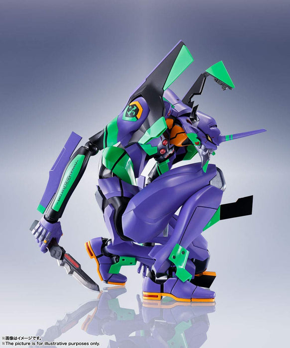 Dynaction Arme de combat décisive humanoïde à usage général Android Evangelion Unit 01 Environ 400 mm Abs/Pom/Die-Cast/Pvc Peint Figure mobile