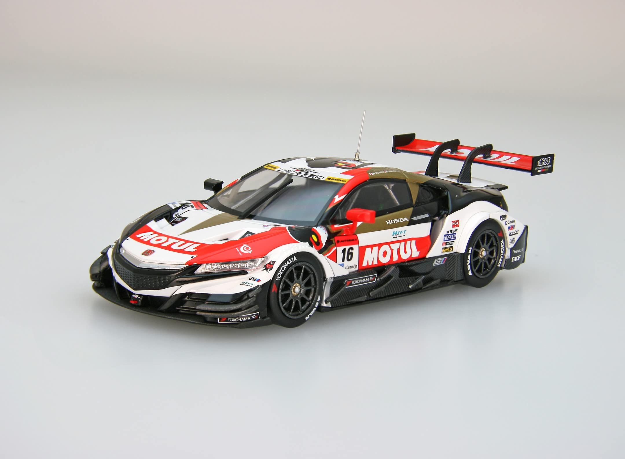 EBBRO 45514 Motul Mugen Nsx-Gt Super Gt Gt500 2017 No.16 1/43 Scale