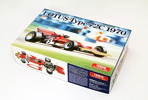 EBBRO 20001 Team Lotus Type 72C 1970 1/20 Scale Plastic Model Kit