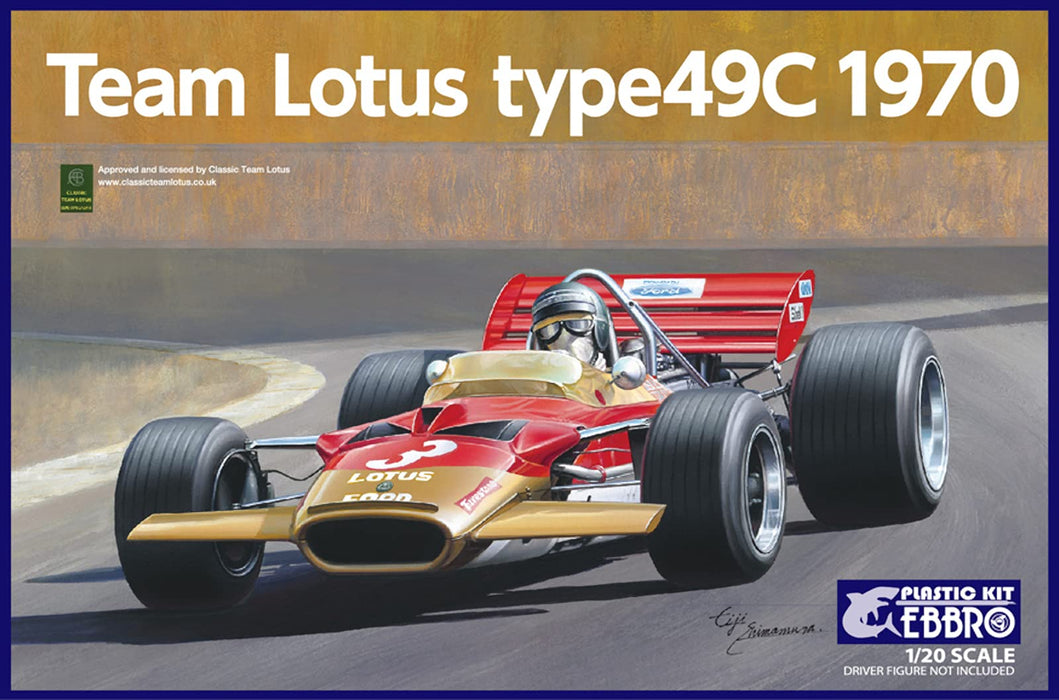 Ebro 1/20 Team Lotus Type 49C 1970 Plastikmodell 20006