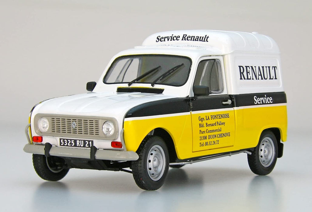 EBBRO 25012 Renault 4 Fourgonnette Service Car 1/24 Scale Plastic Model Kit