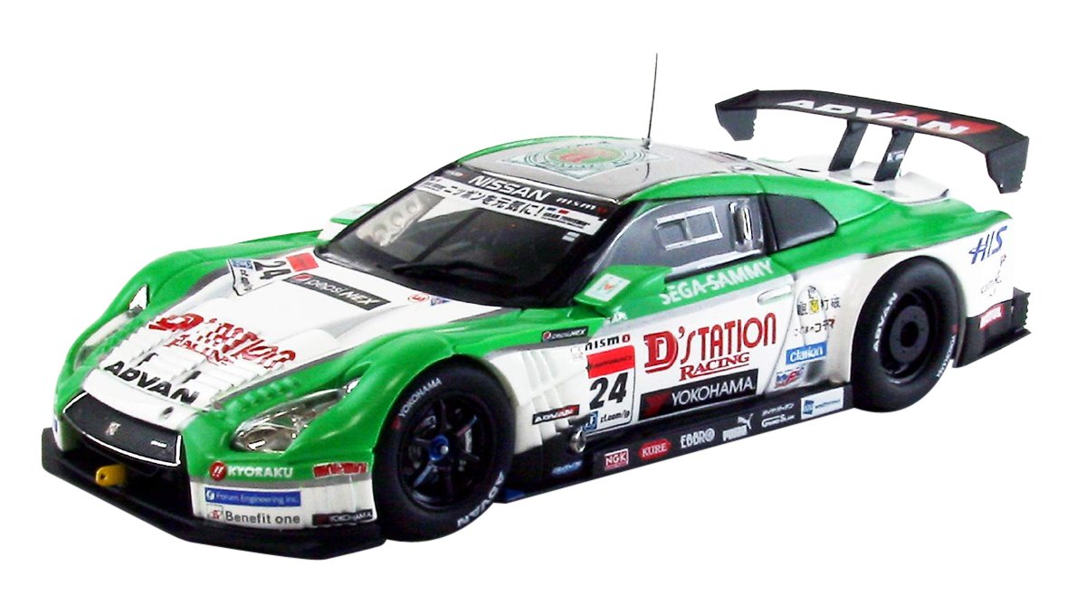 EBBRO 44913 D'Station Advan Nissan Gt-R Super Gt500 2013 #24 1/43 Scal