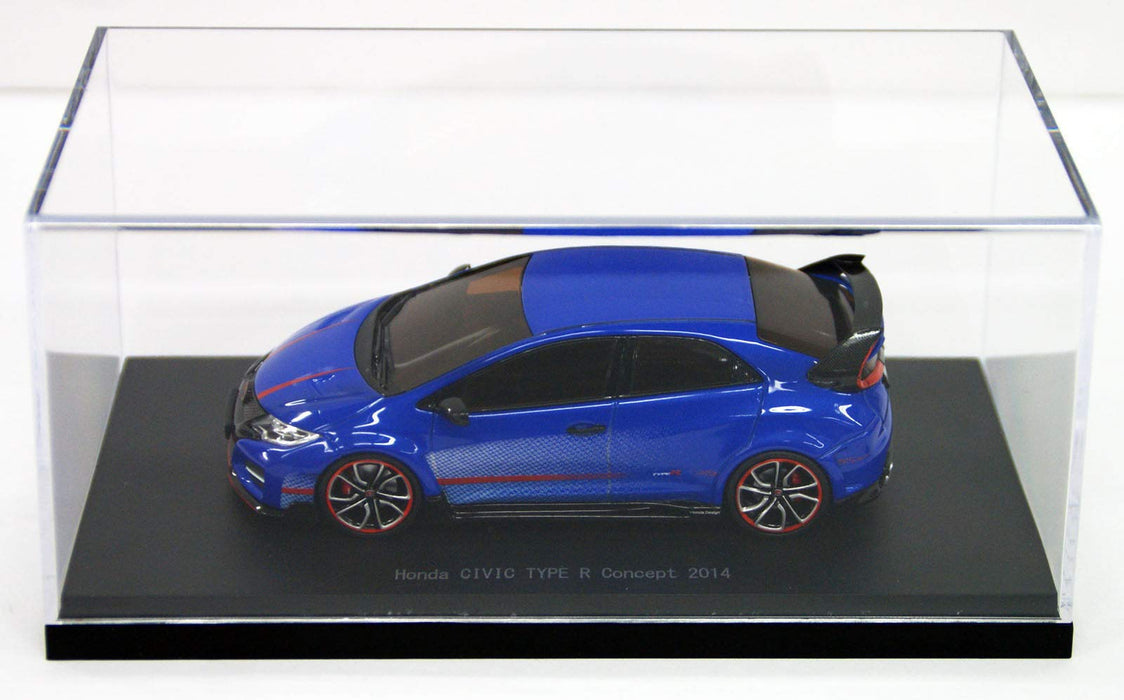EBBRO 45235 Honda Civic Type R Concept 2014 Blue 1/43 Scale