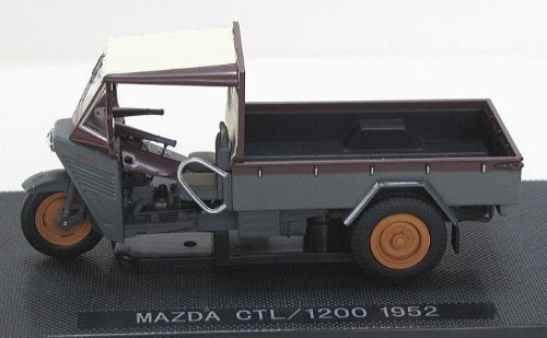 EBBRO 44110 Mazda Ctl/1200 1952 Grau/Braun Maßstab 1/43