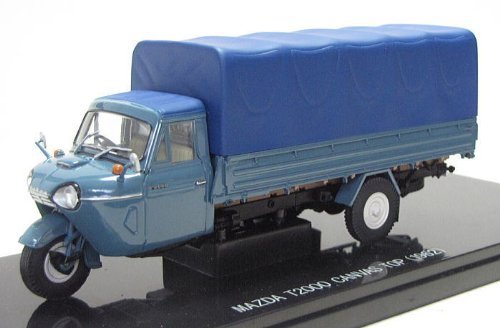Ebro 1/43 Mazda T2000 3 Wheel Truck Canvas Top 1962 Blue Finished Product