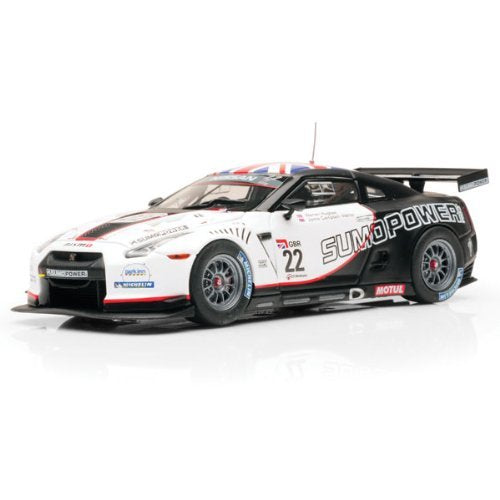 Ebbro 44382 Nissan Gt-R Gt1 2010 Sumo Power Gt No.22 (White/Black) 1/43  Diecast Car