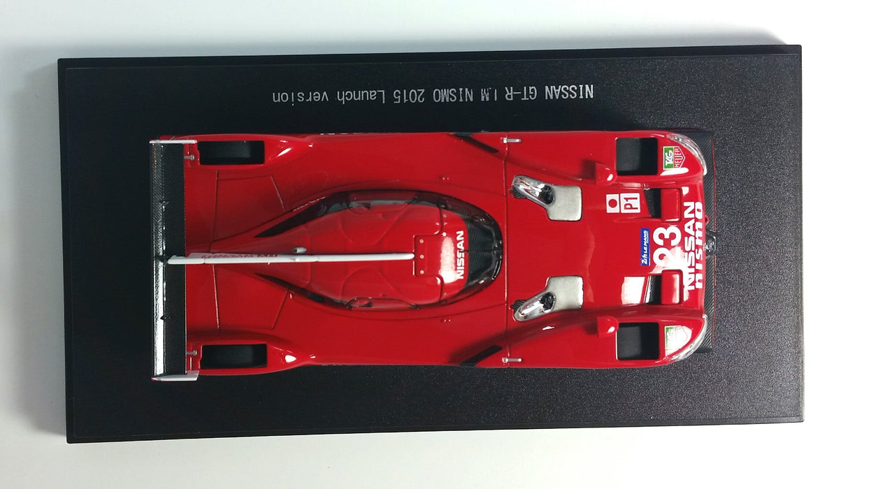 EBBRO 45250 Nissan Gt-R Lm Nismo 2015 Launch Version Rot Maßstab 1/43