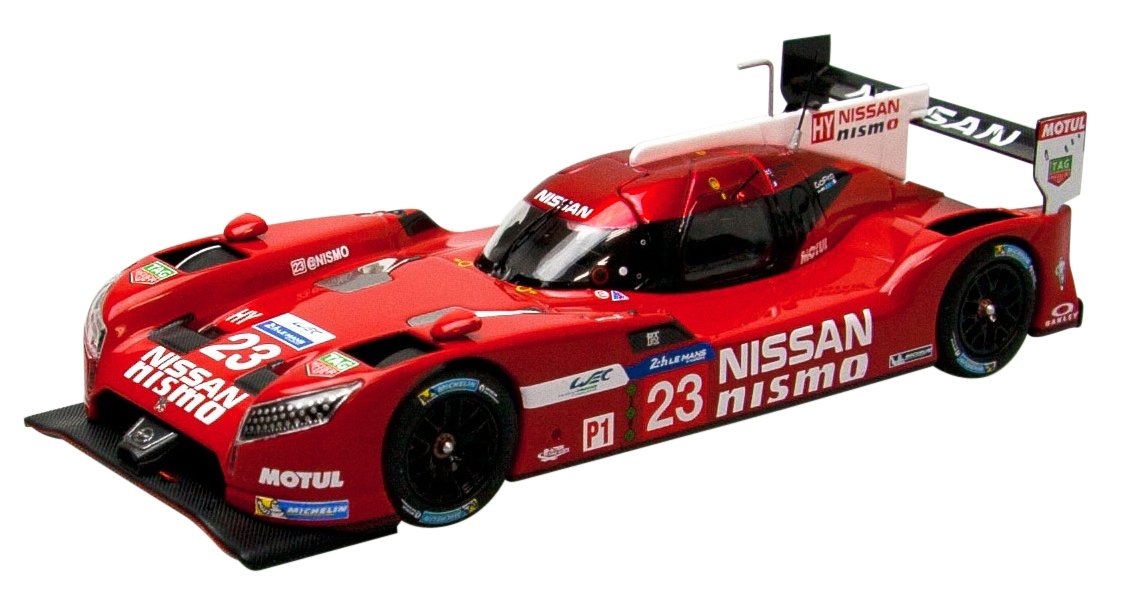 EBBRO 45256 Nissan Gt-R Lm Nismo 2015 Le Mans 24 Hours No.23 Red 1/43 Scale