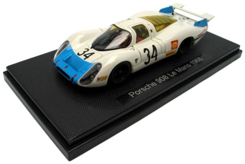 EBBRO 44291 Porsche 908 Le Mans 1968 No.34 Blue 1/43 Scale