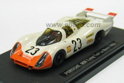 EBBRO 43741 Porsche 908 Long Tail Le Mans 1969 #23 1/43 Scale