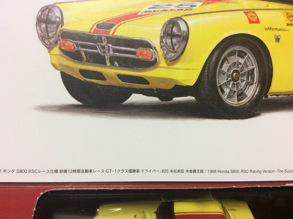 EBBRO 43934 Honda S800 Racing 1967 Suzuka 1000Km 1/43 Scale