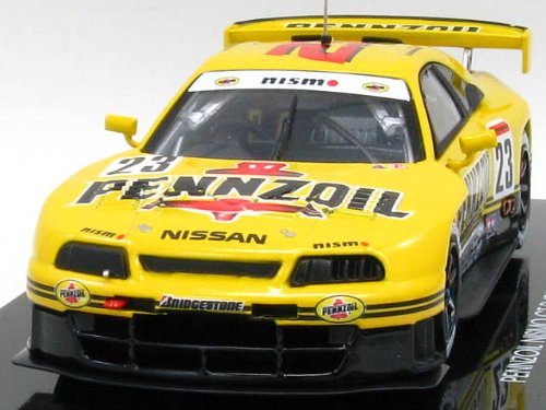 EBBRO 44191 Pennzoil Nismo Gt-R Jgtc 1998 Yellow 1/43 Scale