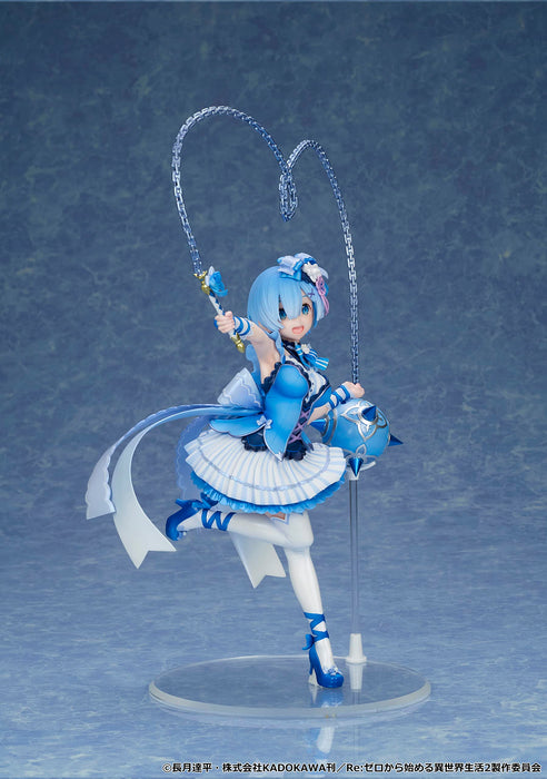 Emu Toys Re: Life In A Different World From Zero, Rem, Magical Girl Version, 1/7 Scale, Pvc/Abs Pre-Painted Complete Figure