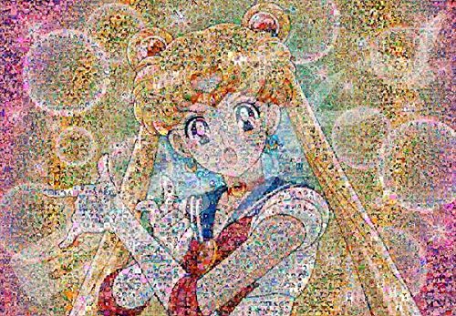 Ensky 1000T Sailor Moon Mosaic Art Jigsaw Puzzle (51X73.5Cm) 1000T-43