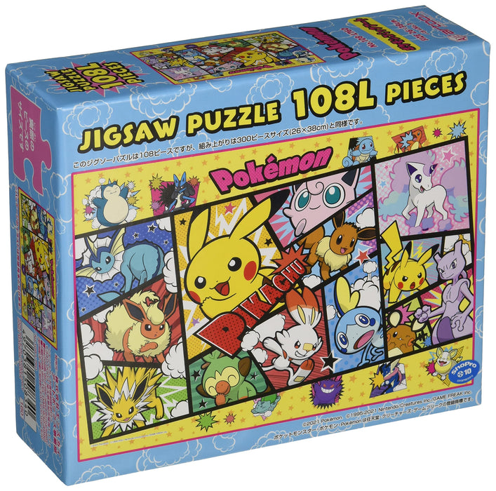 Ensky 108-L760 Pokemon Comic Art Jigsaw Puzzle