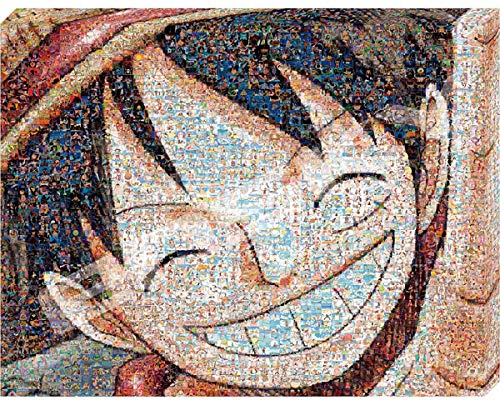 Ensky 366-teiliges Kunstbrettpuzzle One Piece Mosaic Art [Ruffy] (31 x 24 cm) Atb-33