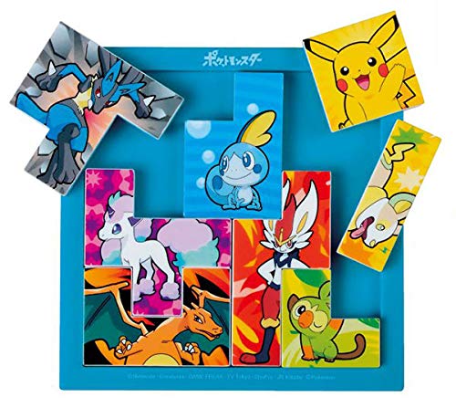 Ensky 8 Piece Tile Puzzle Pokemon Tp-05 Pokemon