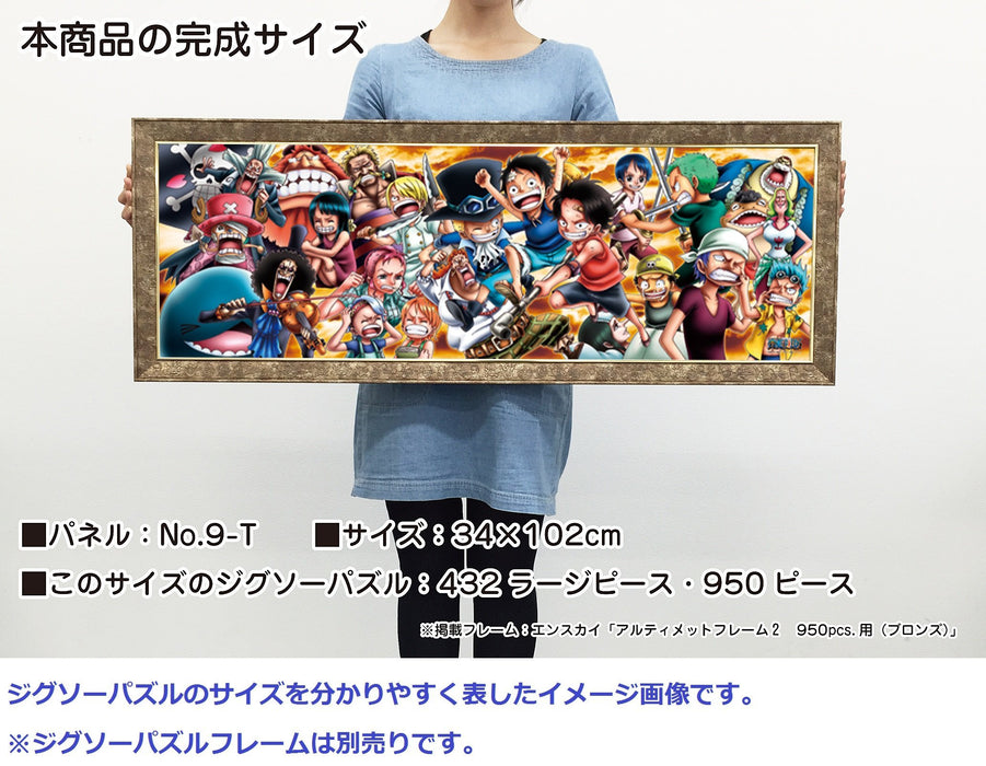 Ensky 950 Piece Jigsaw Puzzle One Piece Chronicles Iii (34X102Cm) 950-13