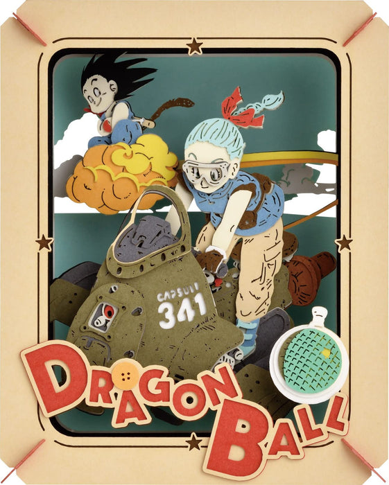 Ensky Dragon Ball Pt-255 Goku und Bulmas Abenteuer 2 Ca. H100 x B80 x T42 mm Aus Papier