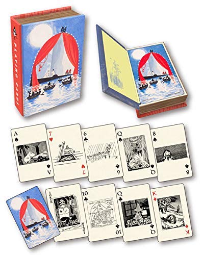 ENSKY Spielkarten Moomin Antique Book Cover Package Summer Festival Ver.