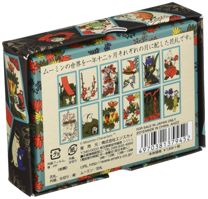 ENSKY 379452 Japanese Playing Cards Hanafuda The Moomins