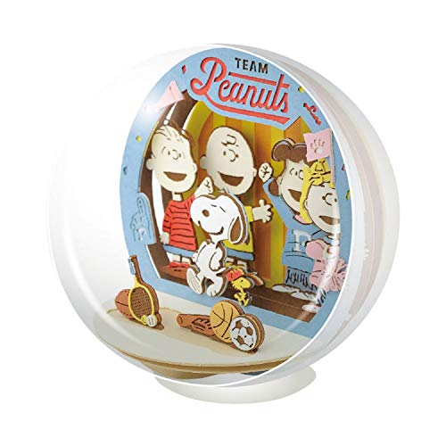 Ensky Ptb-18 Paper Theater Team Peanuts (Snoopy) Snoopy Paper Theater Model
