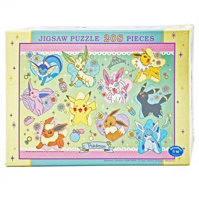 Ensky Pokemon 208-129 Jigsaw Puzzle 208Pcs Pikachu & Eevee