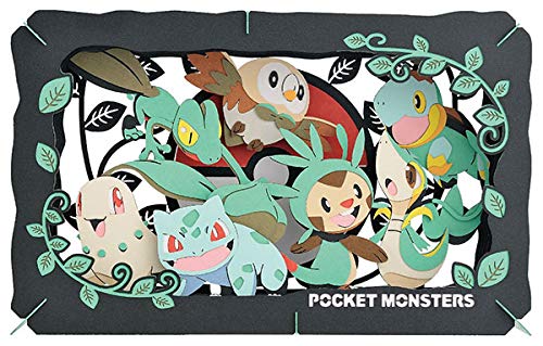 ENSKY Paper Theatre Pt-L06 Pokémon Type Herbe