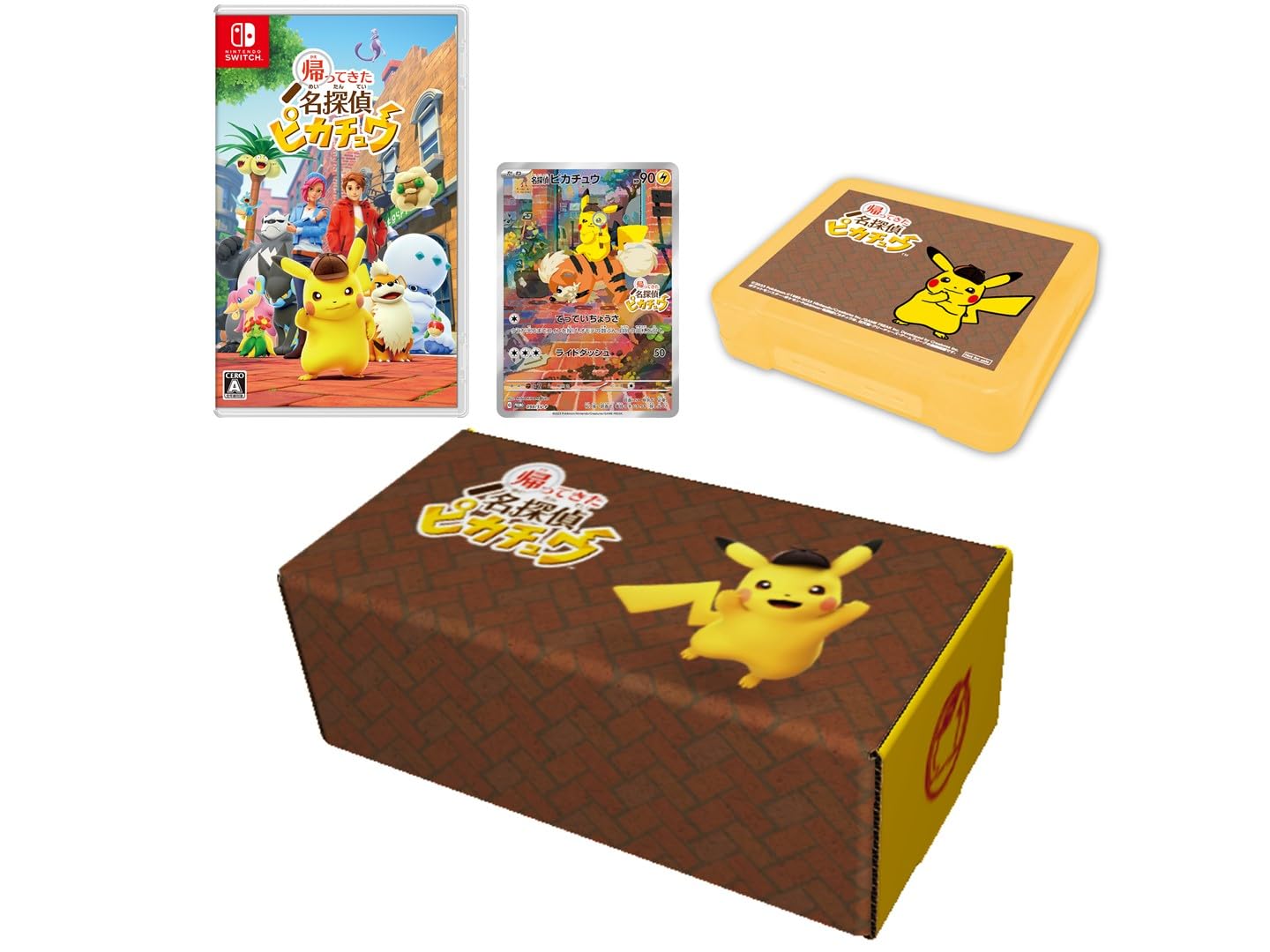 Pokémon Detective Pikachu Return For Nintendo Switch (Bonus Promo Card