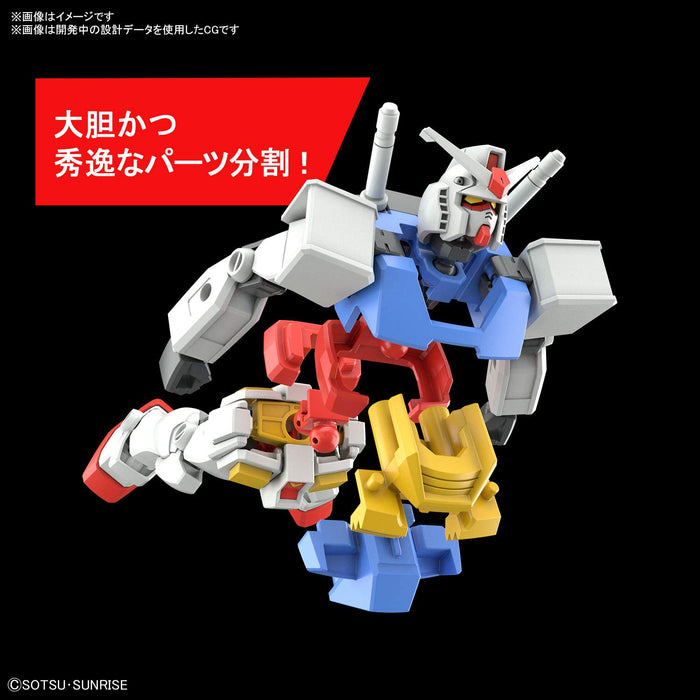 BANDAI Entry Grade Rx-78-2 Gundam Light Package Ver. Modèle en plastique