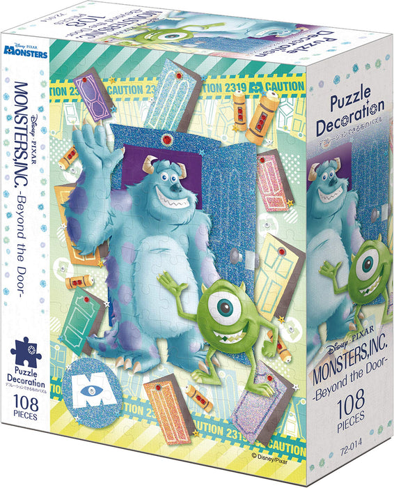 Epoch 108pc Jigsaw Puzzle Disney Monsters Inc Beyond The Door 18.2x25.7cm