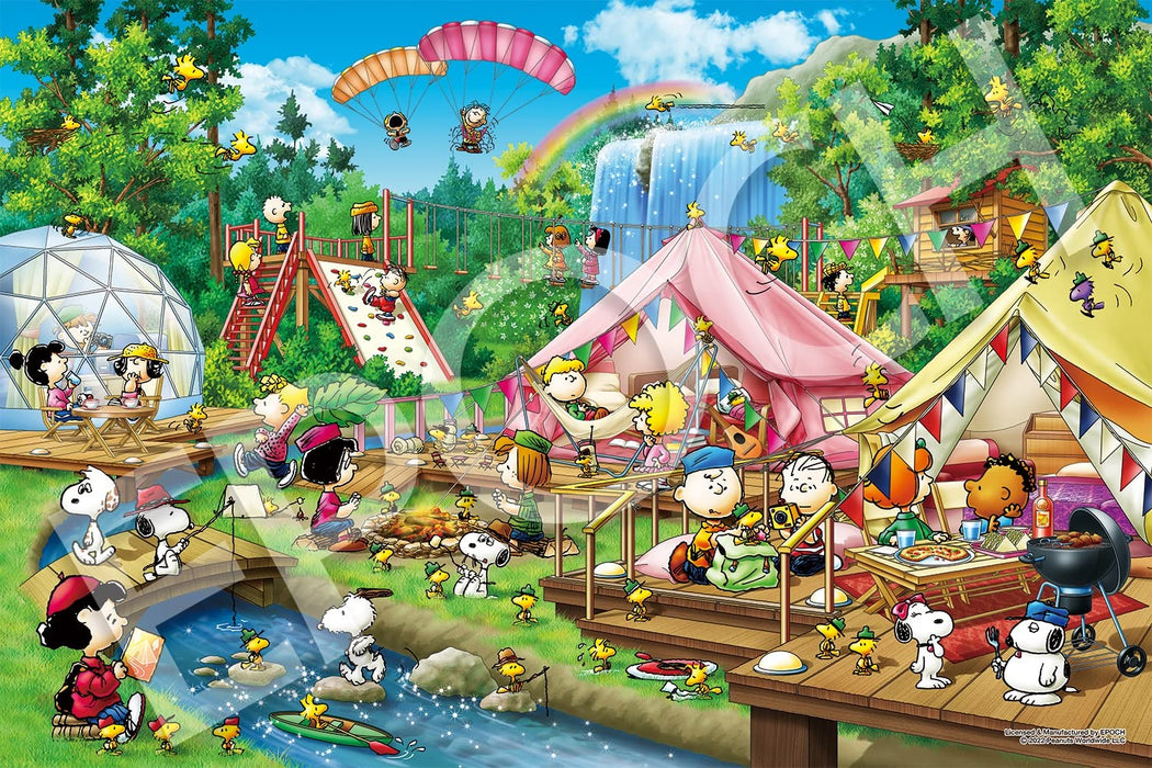 Epoch Peanuts Snoopy Glamping Jigsaw Puzzle 50x75cm